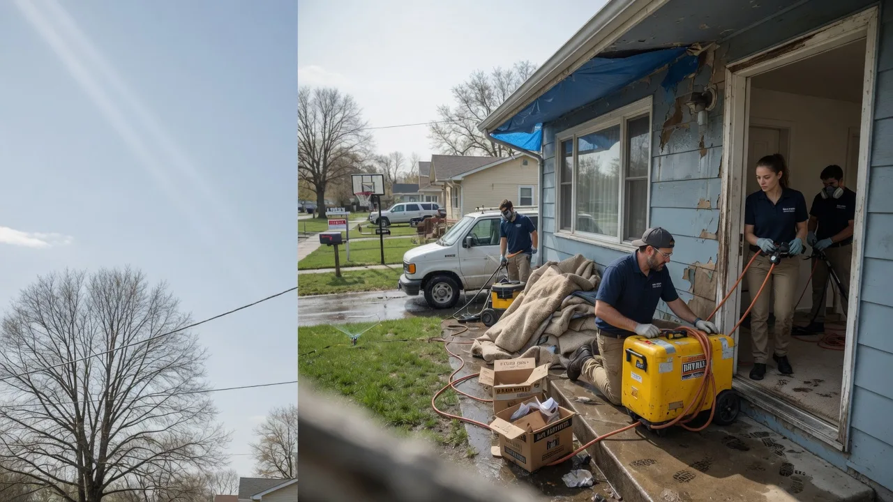 Basement Flood Cleanup in Clayton, WI near me